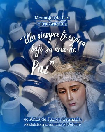 Cofradía Borriquilla Granada: ALELUYAS Y MENSAJES DE PAZ PARA GRANADA