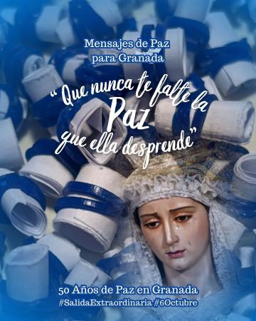 Cofradía Borriquilla Granada: ALELUYAS Y MENSAJES DE PAZ PARA GRANADA