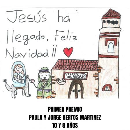 Cofradía Borriquilla Granada: PARTICIPANTES EN EL VI CONCURSO DE POSTALES DE NAVIDAD 2023