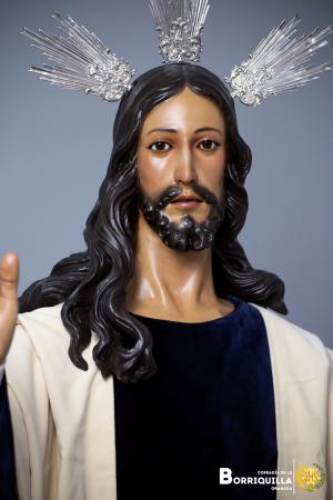 Cofradía Borriquilla Granada: JESÚS DE LA ENTRADA EN JERUSALÉN TRAS SU RESTAURACIÓN POR D. JULIO ALCARAZ