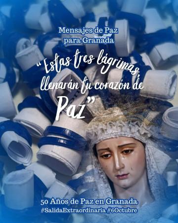 Cofradía Borriquilla Granada: ALELUYAS Y MENSAJES DE PAZ PARA GRANADA