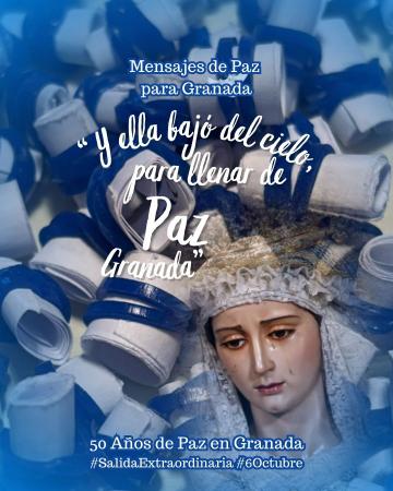 Cofradía Borriquilla Granada: ALELUYAS Y MENSAJES DE PAZ PARA GRANADA