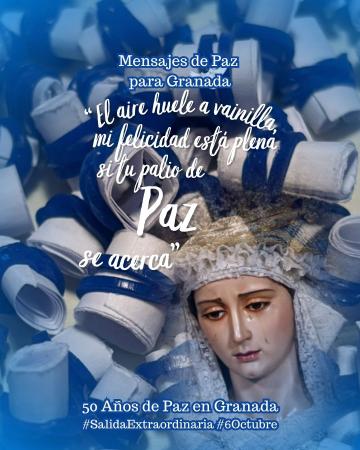 Cofradía Borriquilla Granada: ALELUYAS Y MENSAJES DE PAZ PARA GRANADA