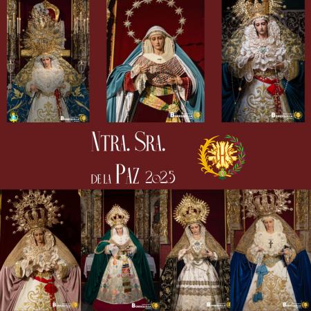 Cofradía Borriquilla Granada: RECUERDOS DE LAS VESTIMENTAS DEL 2025