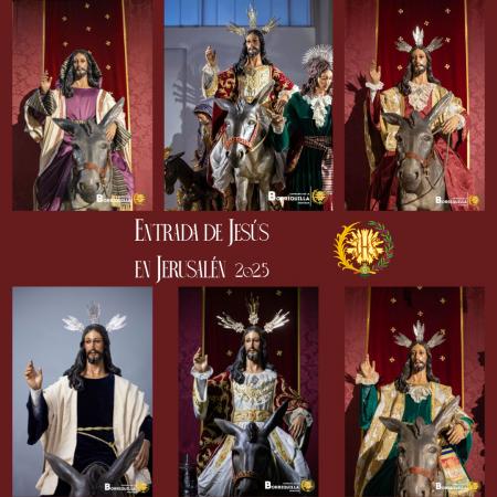 Cofradía Borriquilla Granada: RECUERDOS DE LAS VESTIMENTAS DEL 2025