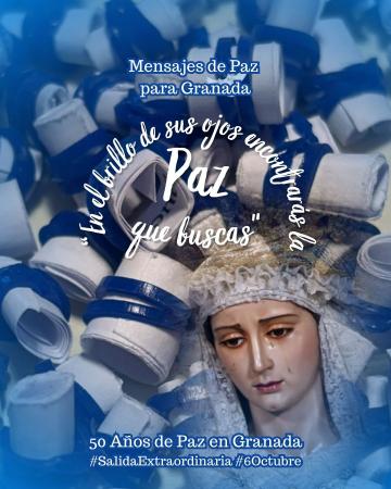 Cofradía Borriquilla Granada: ALELUYAS Y MENSAJES DE PAZ PARA GRANADA