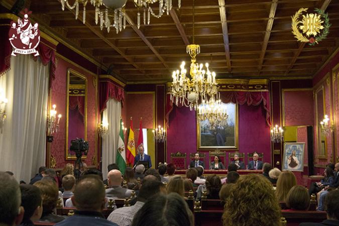 Cofradía Borriquilla Granada: PRESENTACIÓN DEL CARTEL EXTRAORDINARIO "CIEN AÑOS BENDICIENDO A GRANADA"