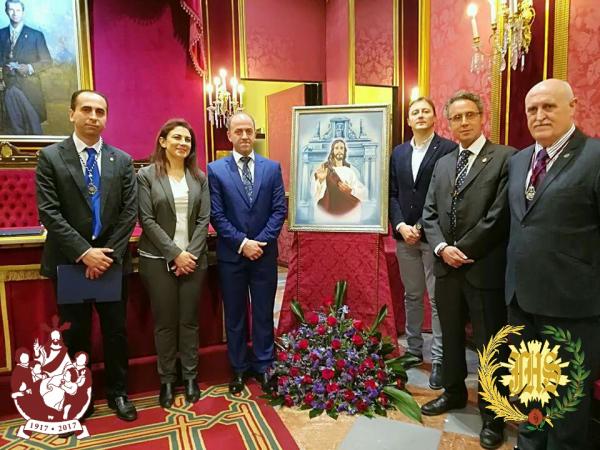 Cofradía Borriquilla Granada: PRESENTACIÓN DEL CARTEL EXTRAORDINARIO "CIEN AÑOS BENDICIENDO A GRANADA"