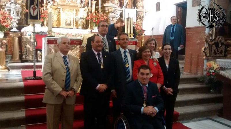 Cofradía Borriquilla Granada: PARTICIPACIÓN DE LA HERMANDAD EN LA CORONACIÓN CANÓNICA DE Mª STMA DE LA AMARGURA