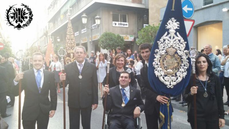 Cofradía Borriquilla Granada: PARTICIPACIÓN DE LA HERMANDAD EN LA CORONACIÓN CANÓNICA DE Mª STMA DE LA AMARGURA