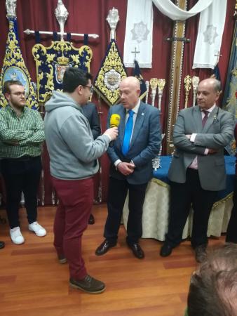 Cofradía Borriquilla Granada: ENTREGA DE LA LLAVE A SANTA MARÍA DE LA ALHAMBRA 2019