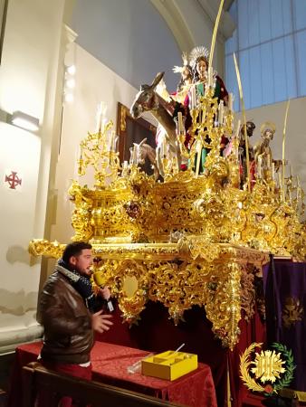 Cofradía Borriquilla Granada: SER COFRADE DESDE LA IGLESIA PARROQUIAL DE SAN ANDRÉS APÓSTOL