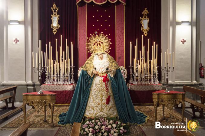 Cofradía Borriquilla Granada: ALTAR FESTIVIDAD NTRA. SRA. DE LA PAZ 2023