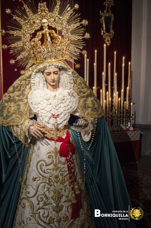 Cofradía Borriquilla Granada: ALTAR FESTIVIDAD NTRA. SRA. DE LA PAZ 2023