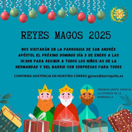Cofradía Borriquilla Granada: YA VIENEN LOS REYES MAGOS A SAN ANDRÉS....