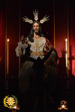 Cofradía Borriquilla Granada: Jesús en la entrada en Jerusalén Cristo Rey 2021