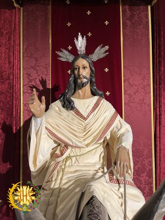 Cofradía Borriquilla Granada: Jesús en la entrada en Jerusalén Diciembre 2022