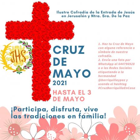 Cofradía Borriquilla Granada: CRUZ DE MAYO DEL 2021