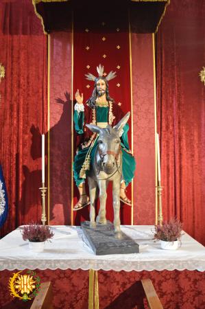 Cofradía Borriquilla Granada: Jesús en la entrada en Jerusalén Verano 2021