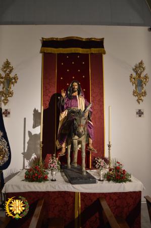 Cofradía Borriquilla Granada: Jesús en la entrada en Jerusalén Cuaresma 2021