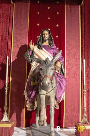 Cofradía Borriquilla Granada: Jesús de la entrada en Jerusalén Cuaresma 2023