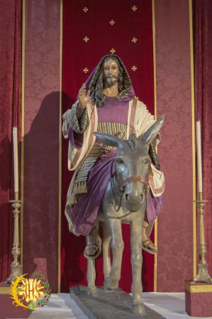 Cofradía Borriquilla Granada: Jesús en la entrada en Jerusalén Cuaresma 2022