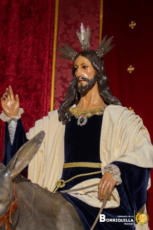 Cofradía Borriquilla Granada: Jesús de la entrada en Jerusalén Noviembre 2023