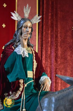 Cofradía Borriquilla Granada: Jesús en la entrada en Jerusalén Verano 2021