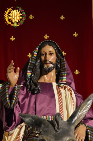 Cofradía Borriquilla Granada: Jesús en la entrada en Jerusalén Cuaresma 2021