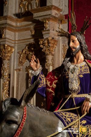 Cofradía Borriquilla Granada: Jesús de la entrada en Jerusalén Cristo Rey 2023