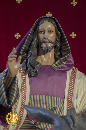 Cofradía Borriquilla Granada: Jesús en la entrada en Jerusalén Cuaresma 2022