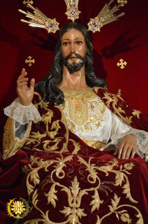 Cofradía Borriquilla Granada: Jesús de la entrada en Jerusalén Cristo Rey 2022