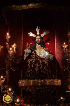 Cofradía Borriquilla Granada: Jesús de la entrada en Jerusalén Cristo Rey 2022