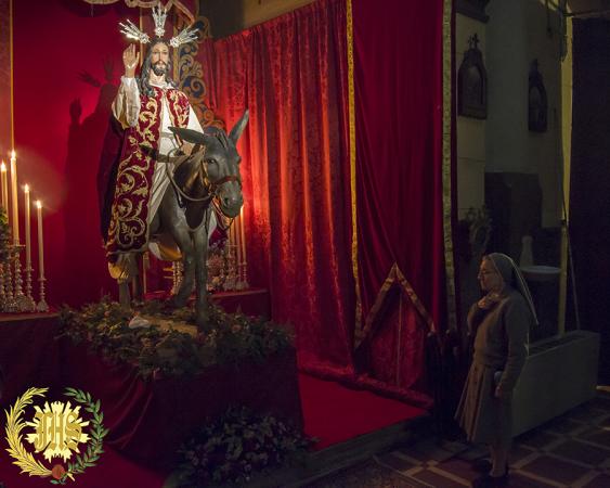 Cofradía Borriquilla Granada: CRISTO REY DEL UNIVERSO. AÑO 2015