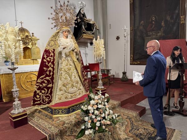 Cofradía Borriquilla Granada: PAZ PARA GRANADA Y EL MUNDO. EXALTACIÓN DEL CINCUENTENARIO DE LA VIRGEN DE LA PAZ