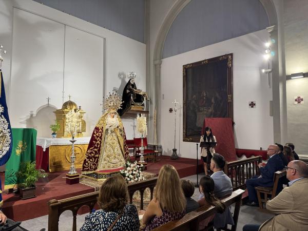 Cofradía Borriquilla Granada: PAZ PARA GRANADA Y EL MUNDO. EXALTACIÓN DEL CINCUENTENARIO DE LA VIRGEN DE LA PAZ