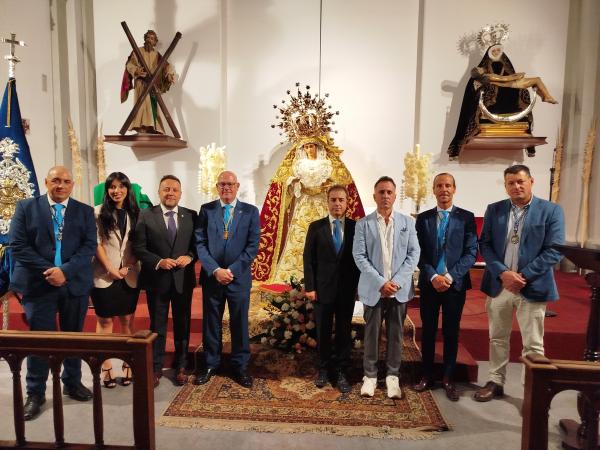 Cofradía Borriquilla Granada: PAZ PARA GRANADA Y EL MUNDO. EXALTACIÓN DEL CINCUENTENARIO DE LA VIRGEN DE LA PAZ