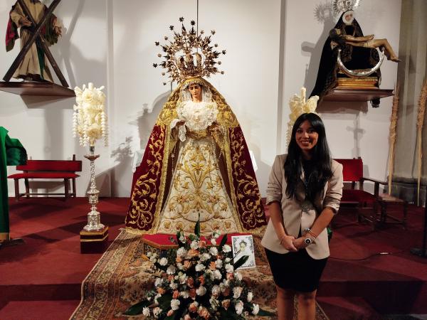Cofradía Borriquilla Granada: PAZ PARA GRANADA Y EL MUNDO. EXALTACIÓN DEL CINCUENTENARIO DE LA VIRGEN DE LA PAZ