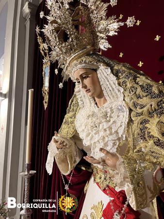 Cofradía Borriquilla Granada: Ntra. Sra. de la paz Candelaria 2023