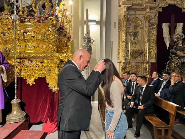 Cofradía Borriquilla Granada: IMPOSICIÓN DE MEDALLAS NUEVOS HERMAN@S 2024