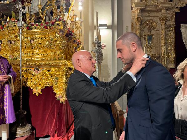 Cofradía Borriquilla Granada: IMPOSICIÓN DE MEDALLAS NUEVOS HERMAN@S 2024