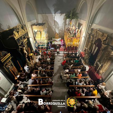 Cofradía Borriquilla Granada: IMPOSICIÓN DE MEDALLAS NUEVOS HERMAN@S 2024