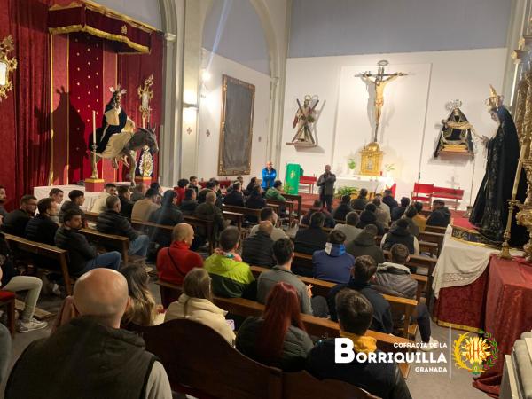 Cofradía Borriquilla Granada: REUNIÓN DE COSTALEROS DE JESÚS DE LA ENTRADA EN JERUSALÉN Y NTRA. SRA. DE LA PAZ