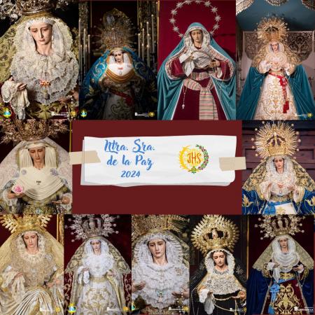 Cofradía Borriquilla Granada: VESTIMENTAS DE NTRA. SRA. DE LA PAZ 2024