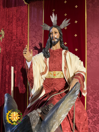 Cofradía Borriquilla Granada: Jesús en la Entrada en Jerusalén Pascua 2022
