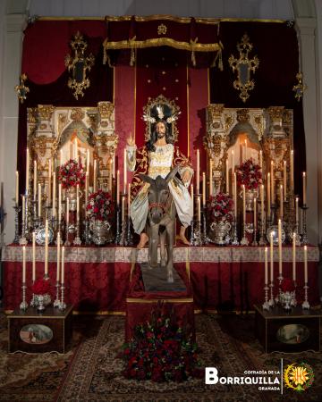 Cofradía Borriquilla Granada: ALTAR CRISTO REY DEL UNIVERSO