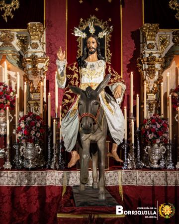 Cofradía Borriquilla Granada: ALTAR CRISTO REY DEL UNIVERSO