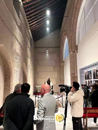 Cofradía Borriquilla Granada: PRESENTACIÓN RESTAURACIÓN SEÑOR