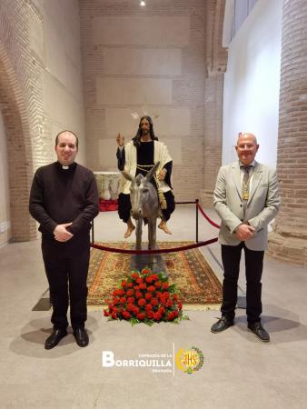 Cofradía Borriquilla Granada: PRESENTACIÓN RESTAURACIÓN SEÑOR