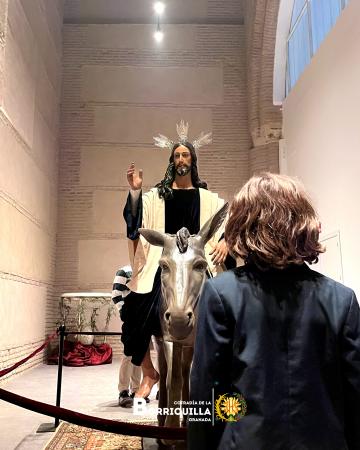 Cofradía Borriquilla Granada: PRESENTACIÓN RESTAURACIÓN SEÑOR